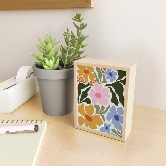 Nostalgic Flora Mini Art Print Gallery Image 2