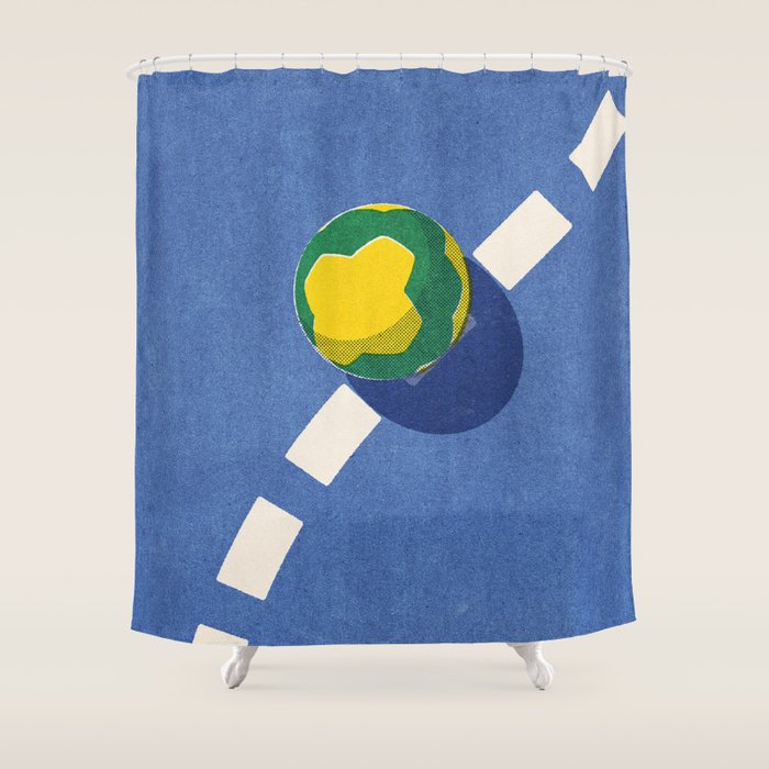 BALLS / Handball I Shower Curtain Gallery Image 1