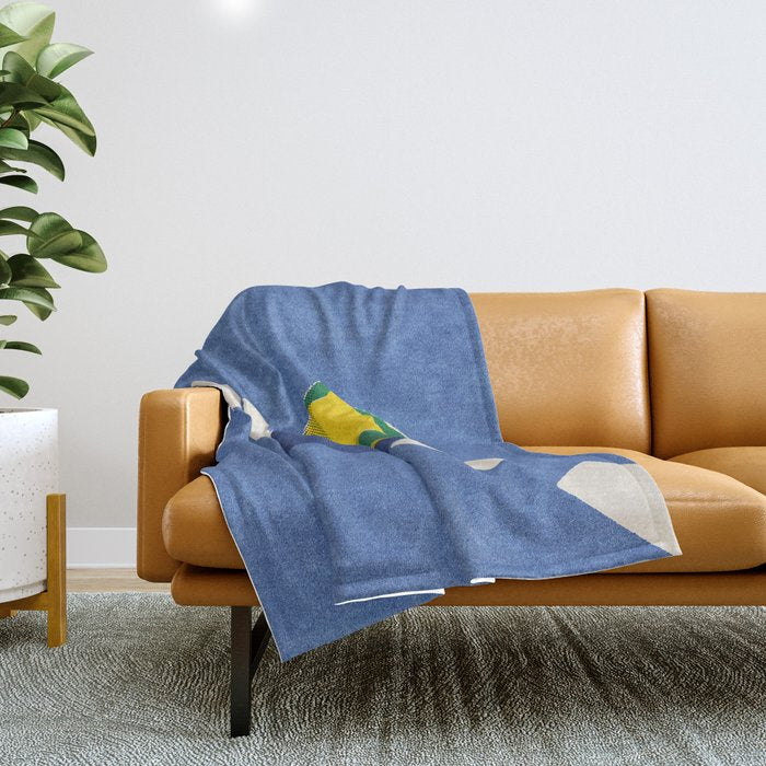 BALLS / Handball I Throw Blanket Gallery Image 1
