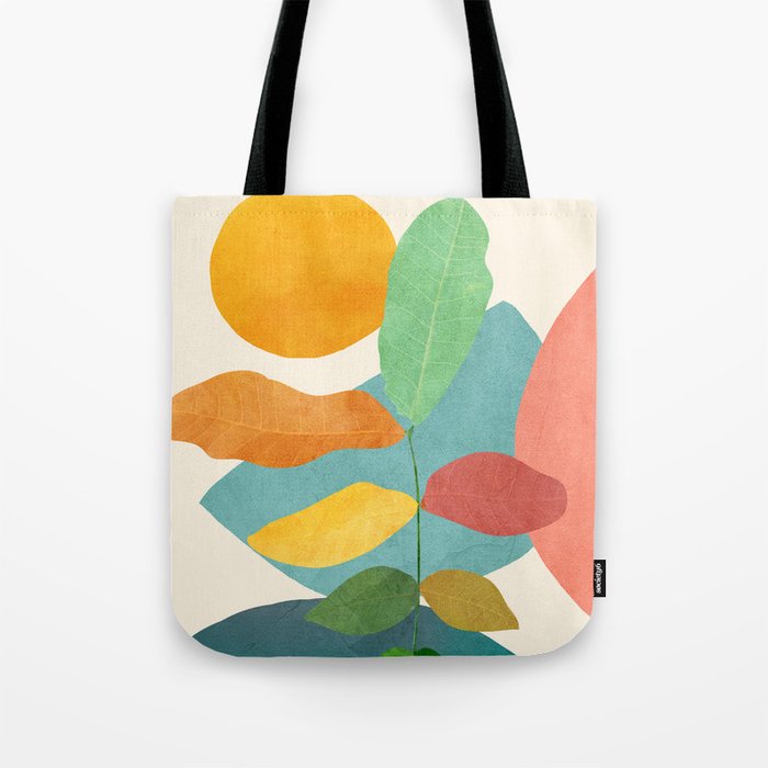 Colorful Branching Out 18 Tote Bag Gallery Image 1