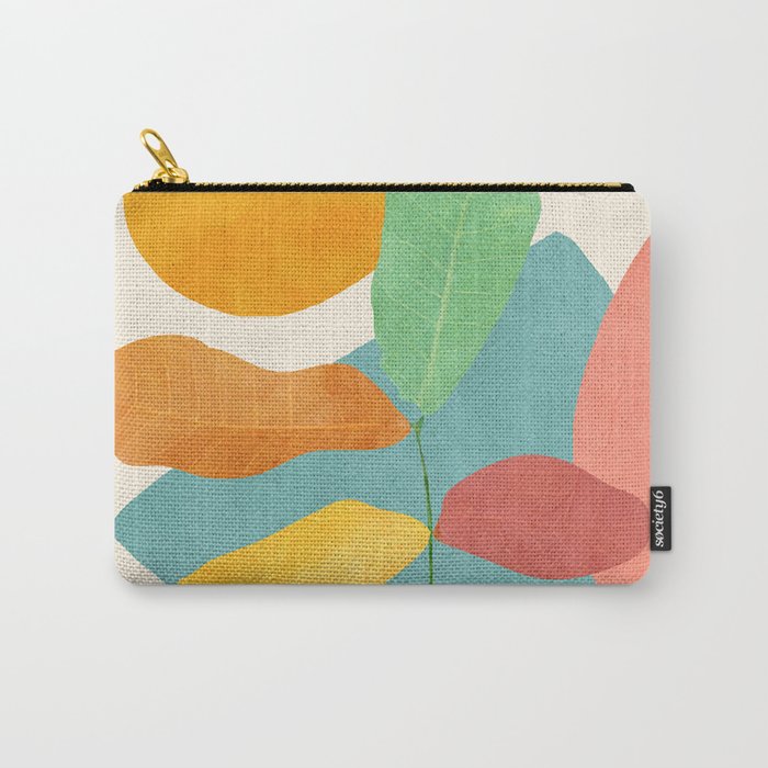 Colorful Branching Out 18 Carry All Pouch Gallery Image 1