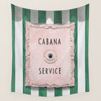 Press For Cabana Service Wall Tapestry Gallery Image 4
