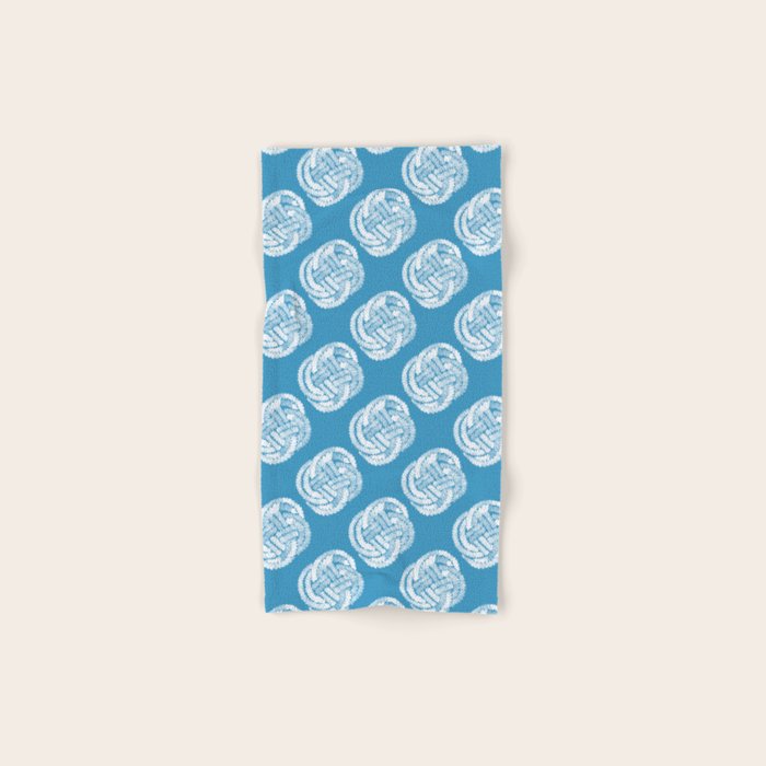 Coastal Knot Interlacing Bath Towel Gallery Image 1