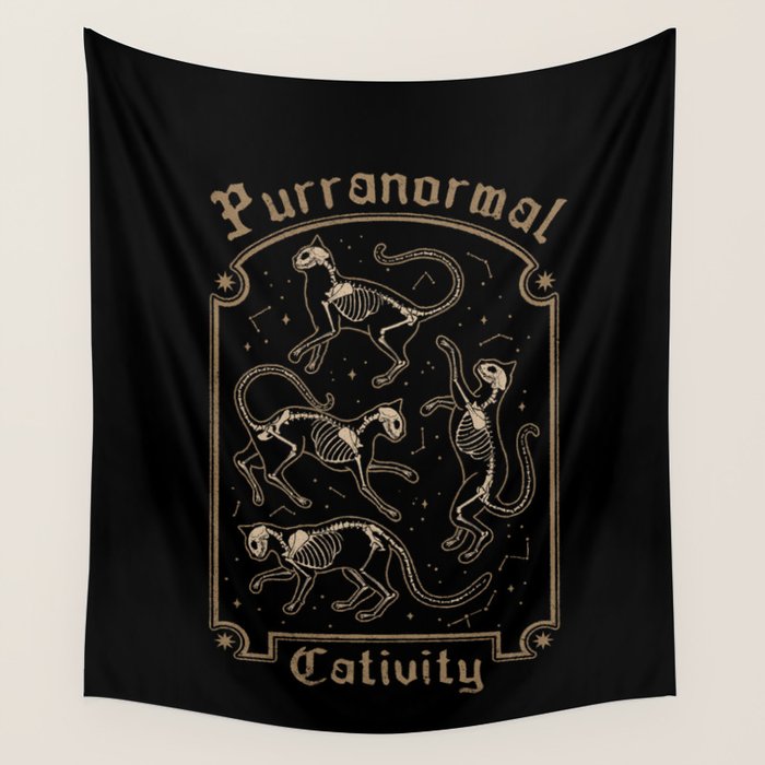 Purranormal Cativity Wall Tapestry Gallery Image 4