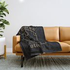 Purranormal Cativity Throw Blanket Gallery Image 1