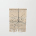 Santiago Ramon y Cajal Pyramida Neuron Drawing 1904 Wall Hanging Gallery Image 1
