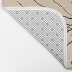 Santiago Ramon y Cajal Pyramida Neuron Drawing 1904 Bath Mat Gallery Image 2