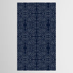 Celestial Stars Art, Indigo Blue, Boho Wall Art, Tablecloth Gallery Image 2