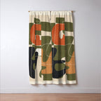 Organic Rhythms 2 Window Curtain Gallery Image 3