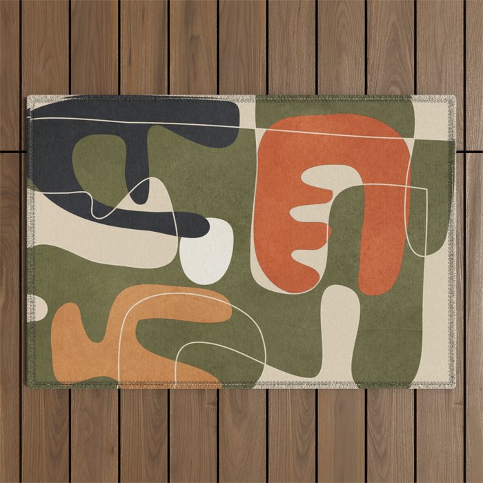 Organic Rhythms 2 Outdoor Rug Gallery Image 1