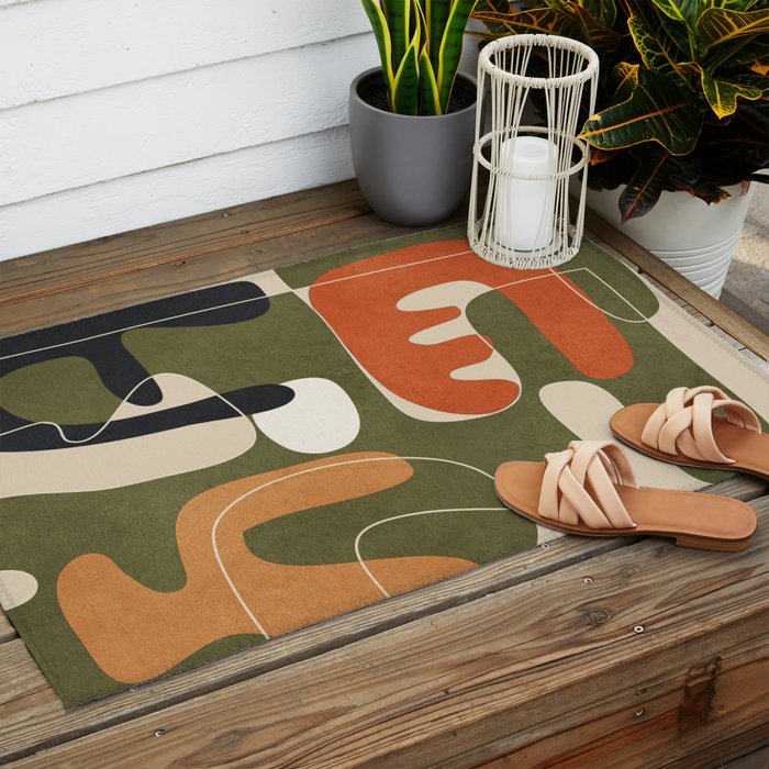 Organic Rhythms 2 Outdoor Rug Gallery Image 2