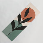 Abstract Art Tropical Leaf 16 Yoga Mat Gallery Image 1