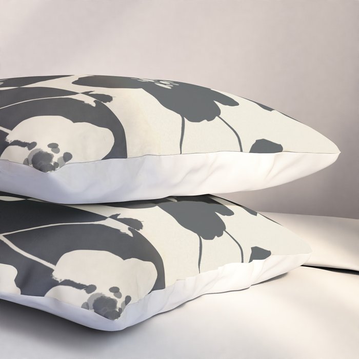 Botanical Contrast 1 Pillow Sham Gallery Image 3