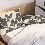Botanical Contrast 1 Pillow Sham Gallery Image 2