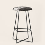 Cassette Tape Black And White #decor #society6 #buyart Stool Gallery Image 1