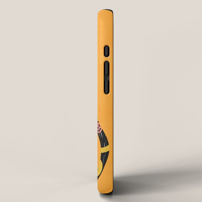 Very Happy Abstract Cat 4 iPhone Case Gallery Image 2