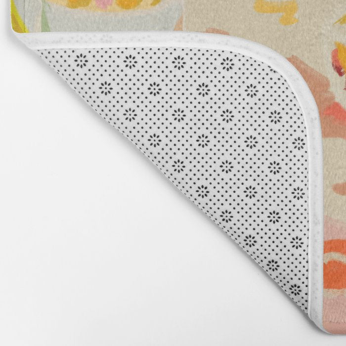 ORANGE AND PINK FRUIT Bath Mat Gallery Image 2