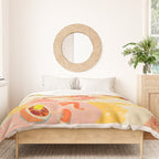 ORANGE AND PINK FRUIT Duvet Cover Gallery Image 3