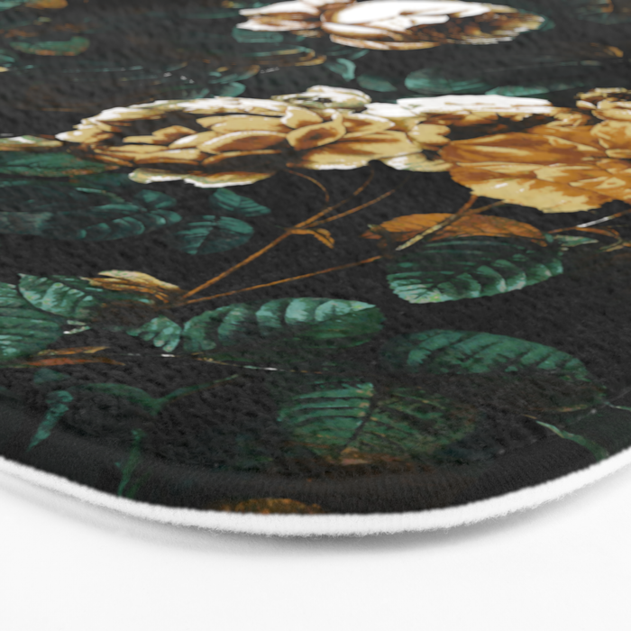 ROSE GARDEN - NIGHT Bath Mat Gallery Image 3