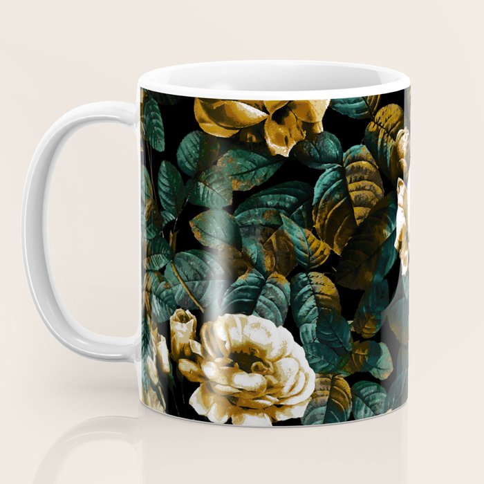 ROSE GARDEN - NIGHT Coffee Mug Gallery Image 3