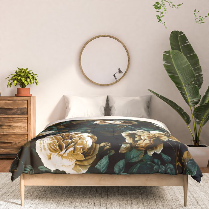 ROSE GARDEN - NIGHT Comforter Gallery Image 3