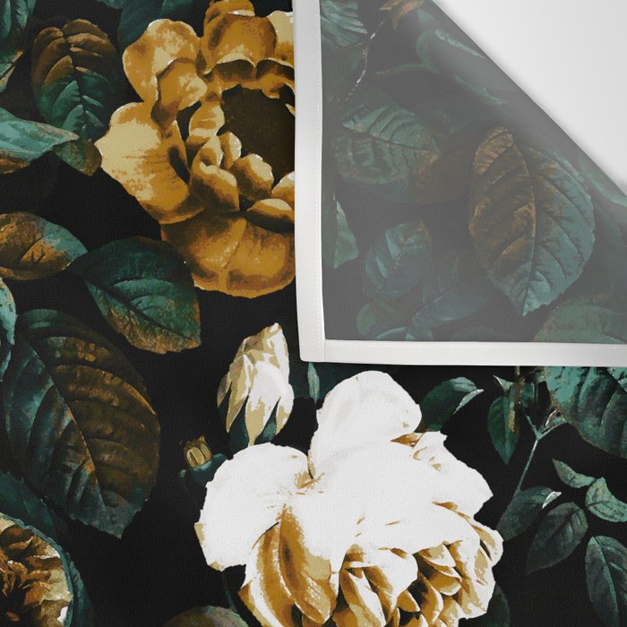 ROSE GARDEN - NIGHT Wall Tapestry Gallery Image 3
