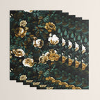 ROSE GARDEN - NIGHT Wrapping Paper Gallery Image 3