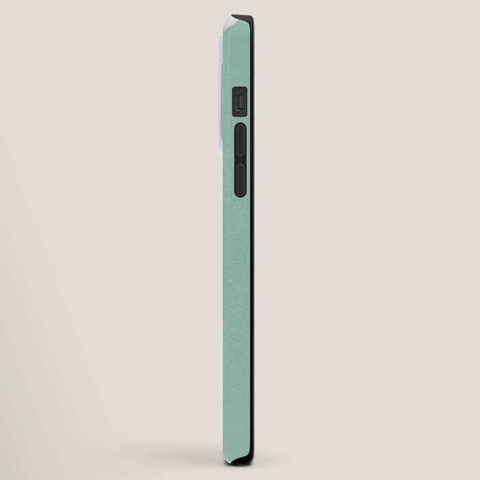 Minimal candy pastel stripes 1. mint and white iPhone Case Gallery Image 2