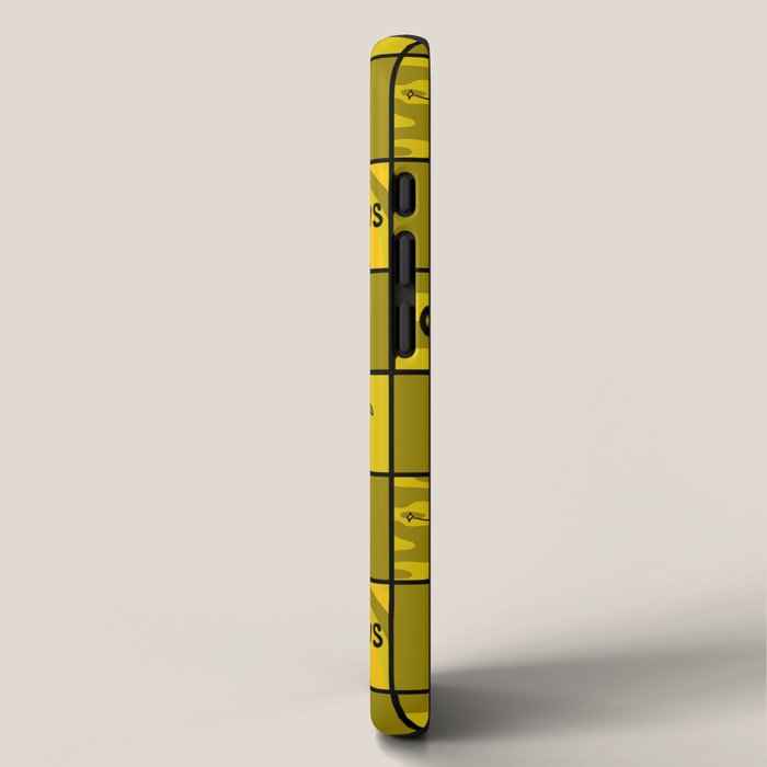 Taurus Checkered Print iPhone Case Gallery Image 2