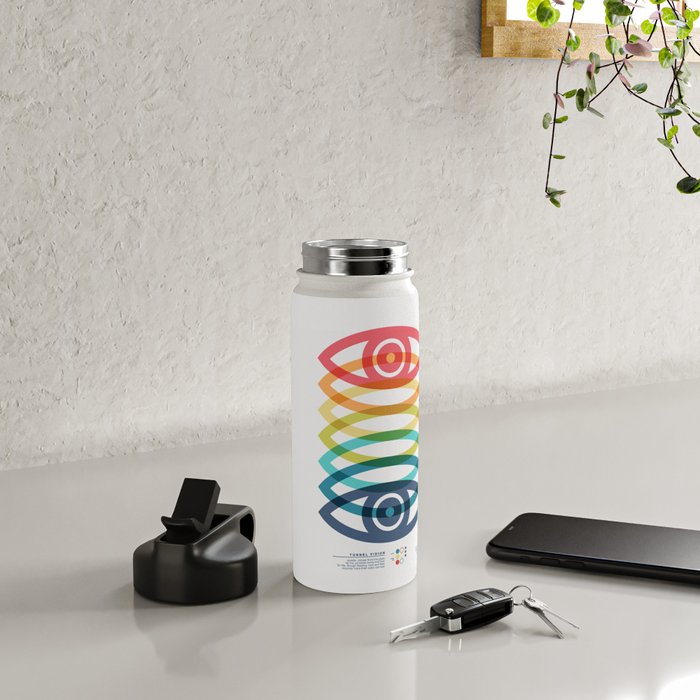 Tunnel vision Water Bottle Gallery Image 4