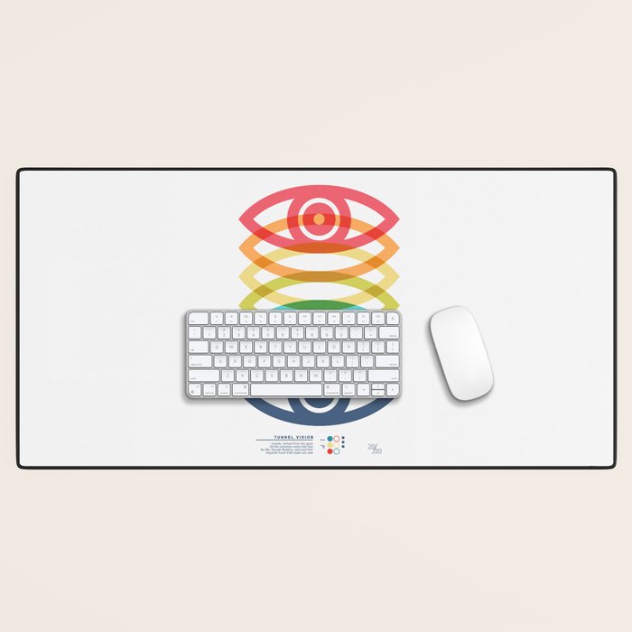 Tunnel vision Desk Mat Gallery Image 1