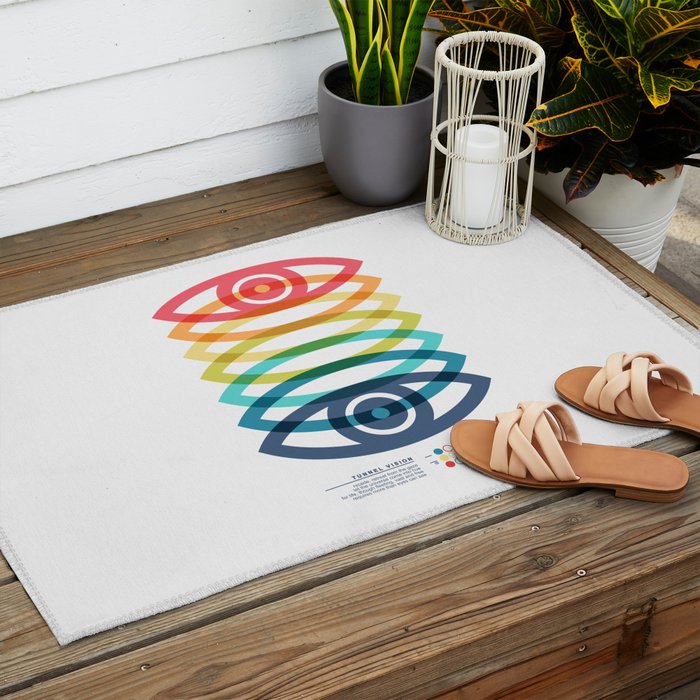 Tunnel vision Outdoor Rug Gallery Image 2