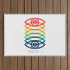 Tunnel vision Outdoor Rug Gallery Image 1