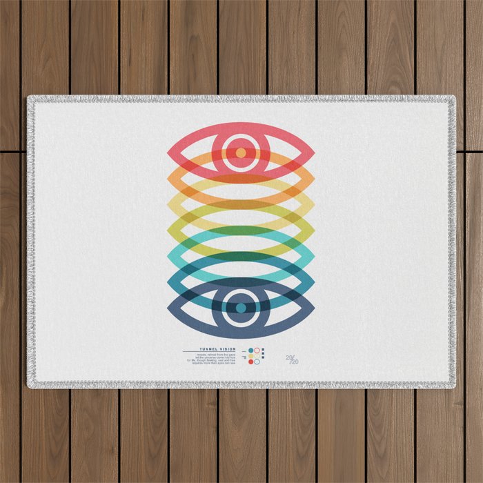 Tunnel vision Outdoor Rug Gallery Image 1