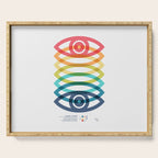 Tunnel vision Serving Tray Gallery Image 1