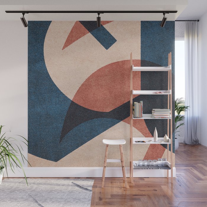 ABSTRACT ALPHABET / Gothic A Wall Mural Gallery Image 1