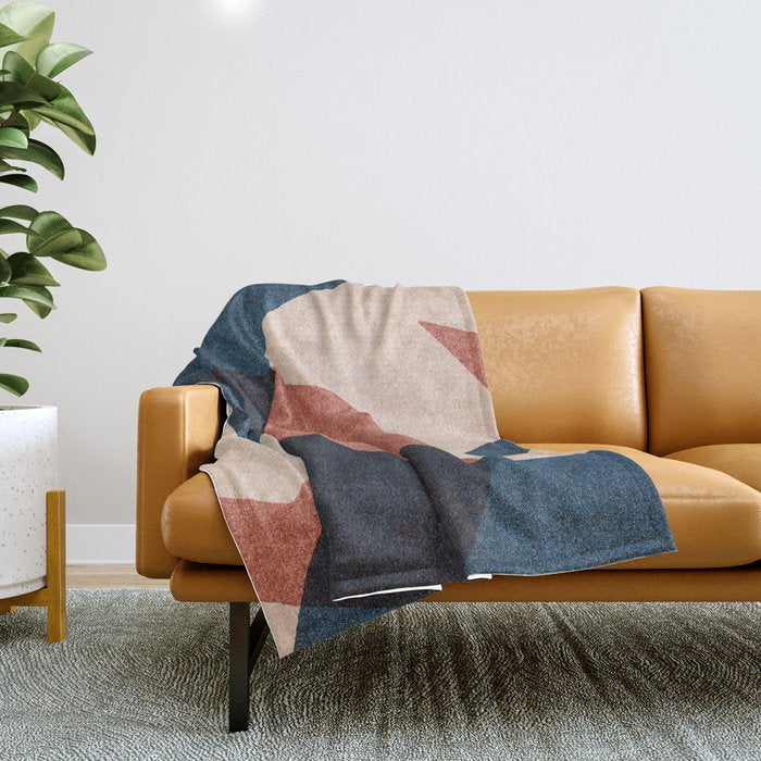ABSTRACT ALPHABET / Gothic A Throw Blanket Gallery Image 1
