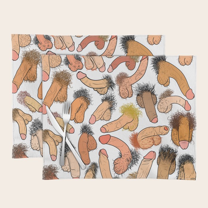 Weenies Peens Schlongs  Placemat Gallery Image 1