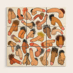 Weenies Peens Schlongs  Wood Wall Art Gallery Image 1