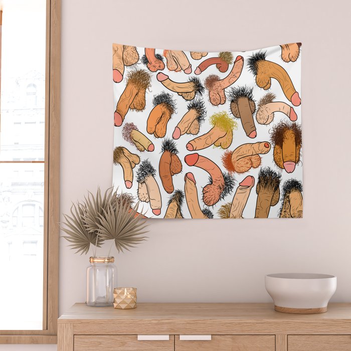 Weenies Peens Schlongs  Wall Tapestry Gallery Image 2