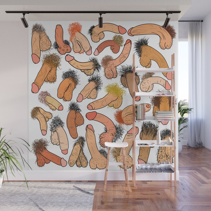 Weenies Peens Schlongs  Wall Mural Gallery Image 1