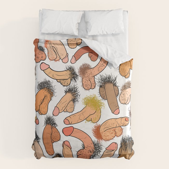 Weenies Peens Schlongs  Duvet Cover Gallery Image 6