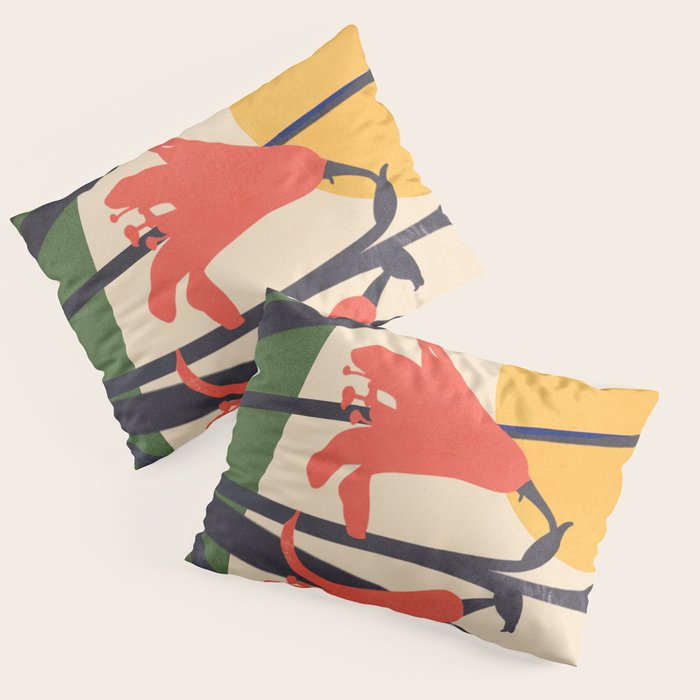 Colorful Bloomscape 2 Pillow Sham Gallery Image 1