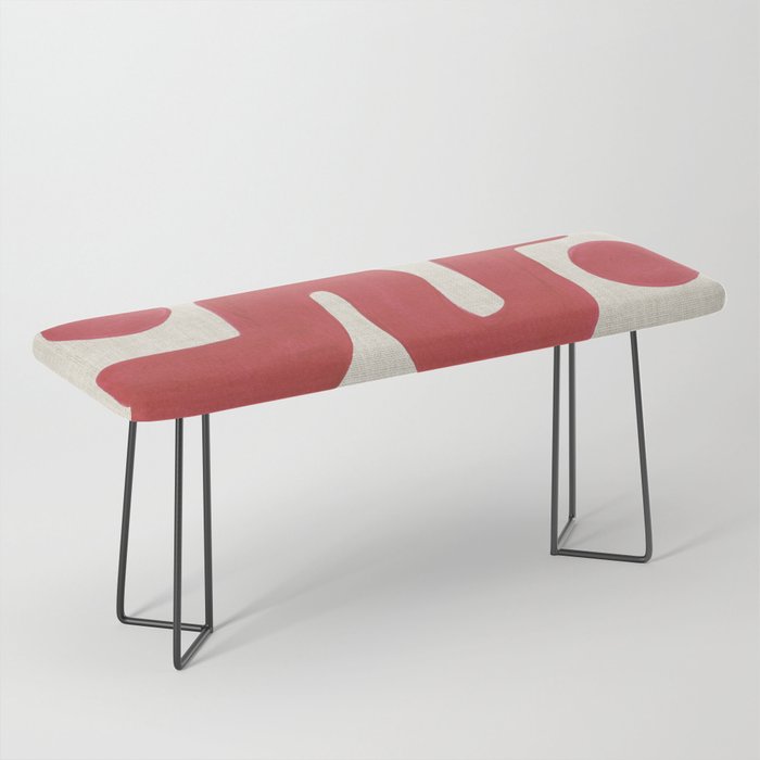 Double Red River Sun Bench Gallery Image 1