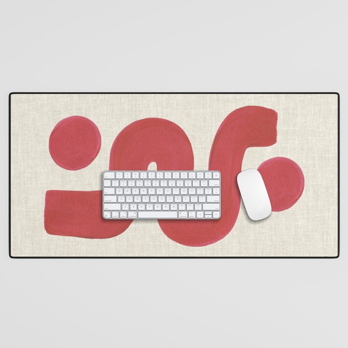 Double Red River Sun Desk Mat Gallery Image 1