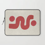 Double Red River Sun Laptop Sleeve Gallery Image 1