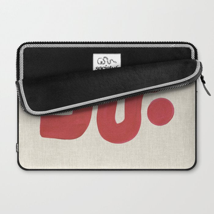 Double Red River Sun Laptop Sleeve Gallery Image 2
