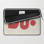 Double Red River Sun Laptop Sleeve Gallery Image 2