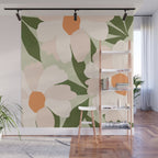Freya's flower - greenery Wall Mural Gallery Image 1