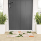 Freya's flower - greenery Welcome Mat Gallery Image 3